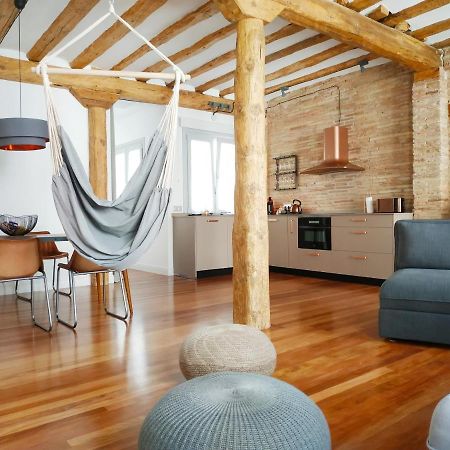 דירות לוגרוניו Lux Wood Loft With Air Con & Lift מראה חיצוני תמונה